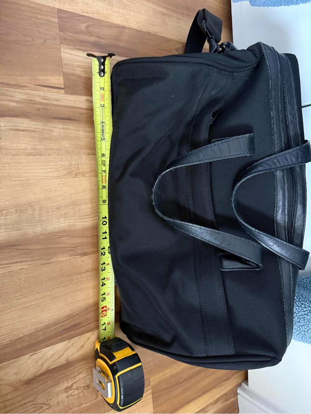 Vintage Black Briggs & Riley Duffle Bag, Used Condition